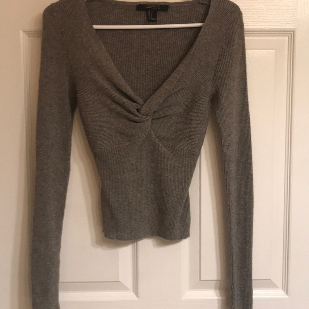 Grey sweater